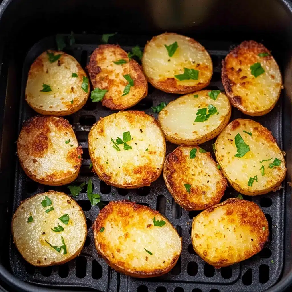 Sliced Potatoes in the Air Fryer Recipe - Recipe Image