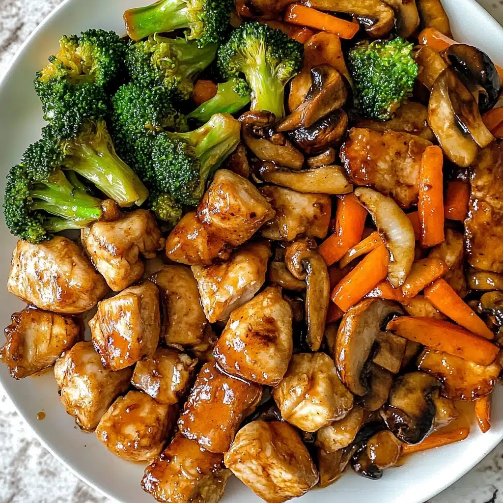 Hibachi Chicken & Vegetables Recipe - Recipe Image