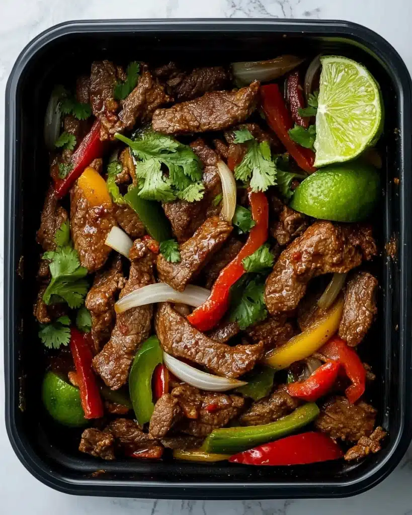 Air Fryer Steak Fajitas Recipe