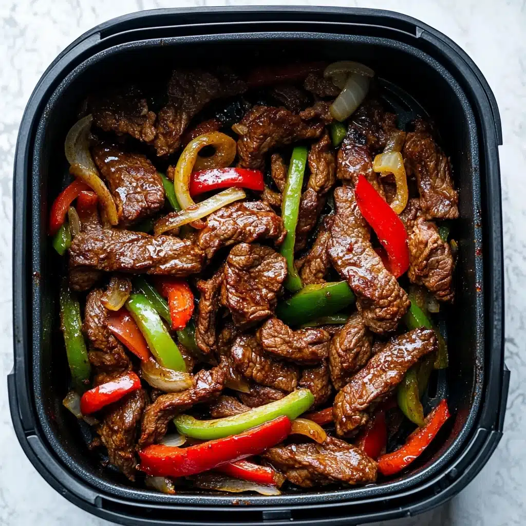 Air Fryer Steak Fajitas Recipe - Recipe Image
