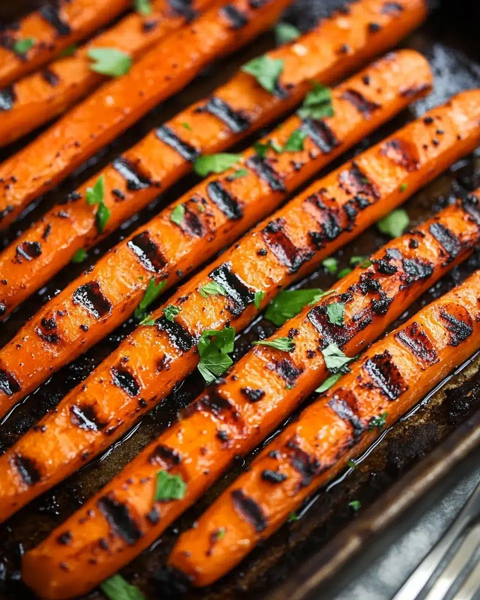 Grilled and Glazed Carrots Recipe