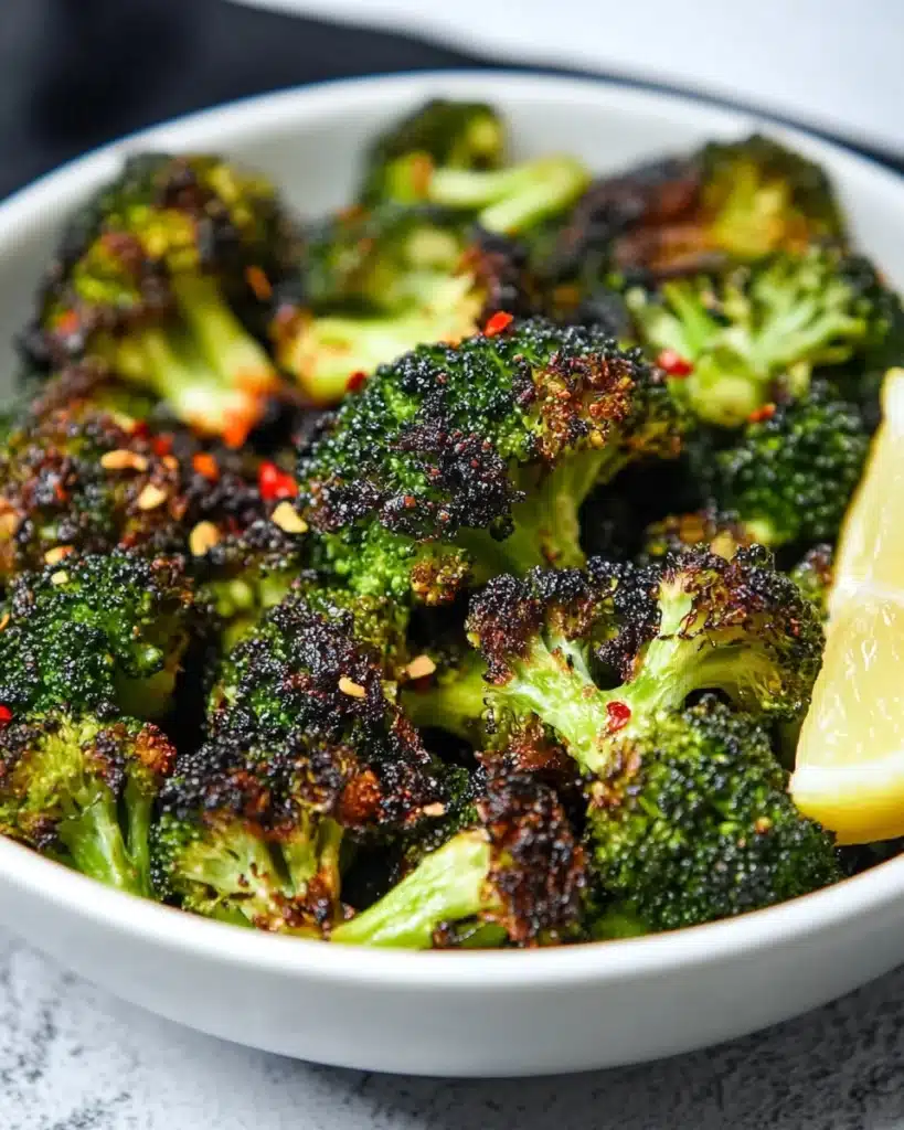 Roasted Honey Garlic Broccoli Recipe