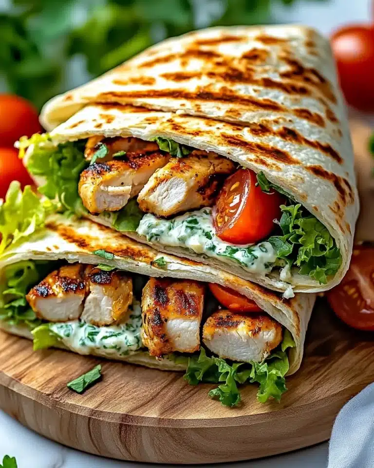Mediterranean Chicken Gyros Recipe