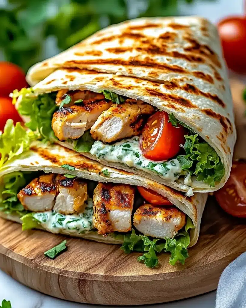 Mediterranean Chicken Gyros Recipe