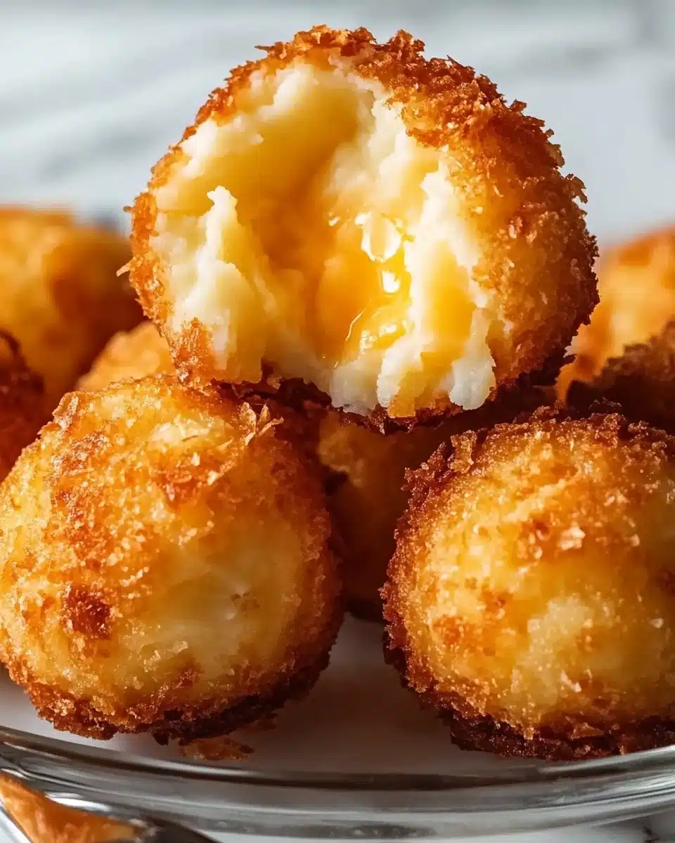Mashed Potato Cheese Puffs Recipe