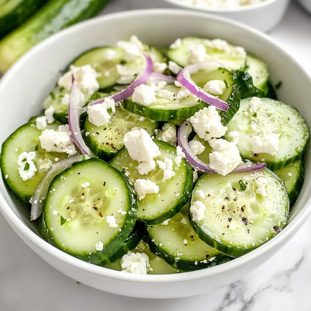 Cucumber Feta Salad Recipe - Recipe Image