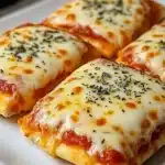 Homemade Easy Cheesy Pizza Pockets Recipe