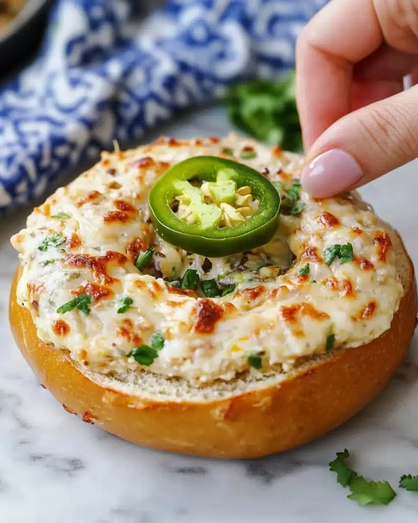 Jalapeño Popper Bagels Recipe