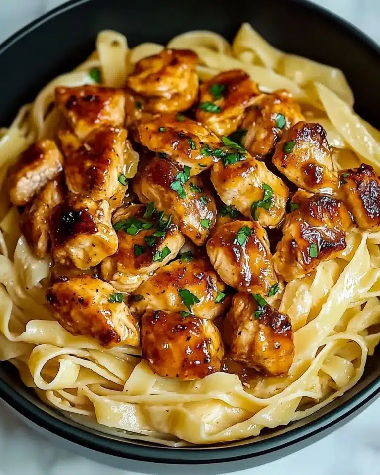 Spicy Cajun Honey Butter Chicken & Pasta Recipe