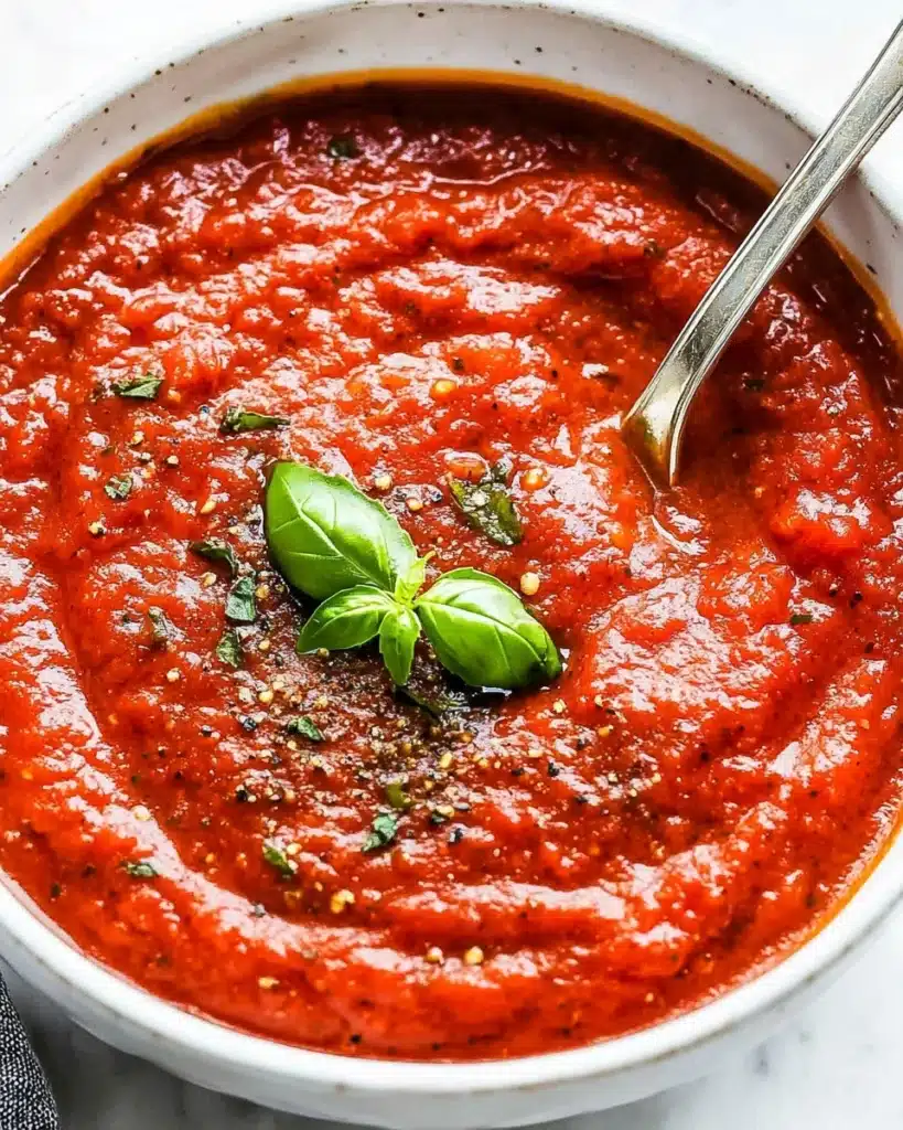 Homemade Pizza Sauce Recipe
