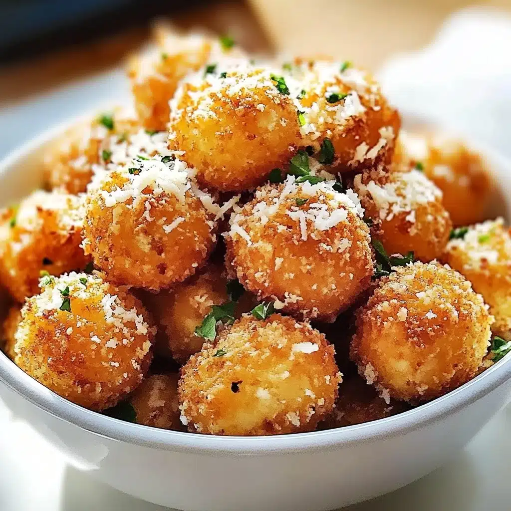 Crispy Parmesan Cauliflower Bites Recipe - Recipe Image