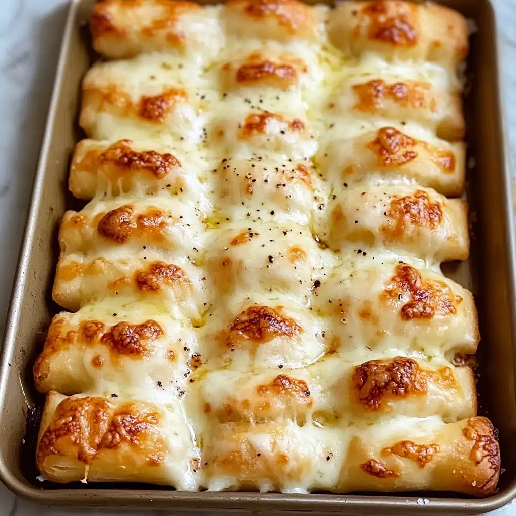 Homemade Cheesy Breadsticks Recipe - Recipe Image