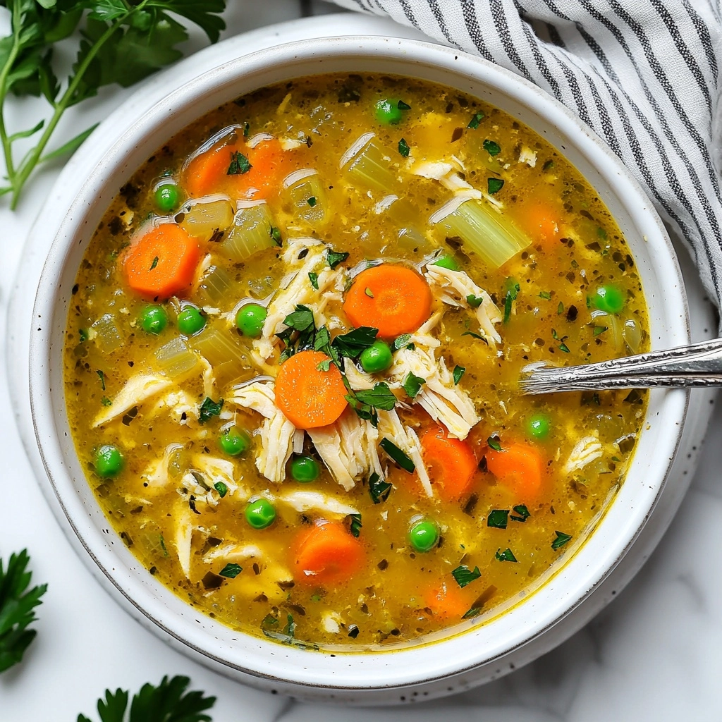 Anti Inflammatory Turmeric Chicken Soup Recipe - Recipe Image