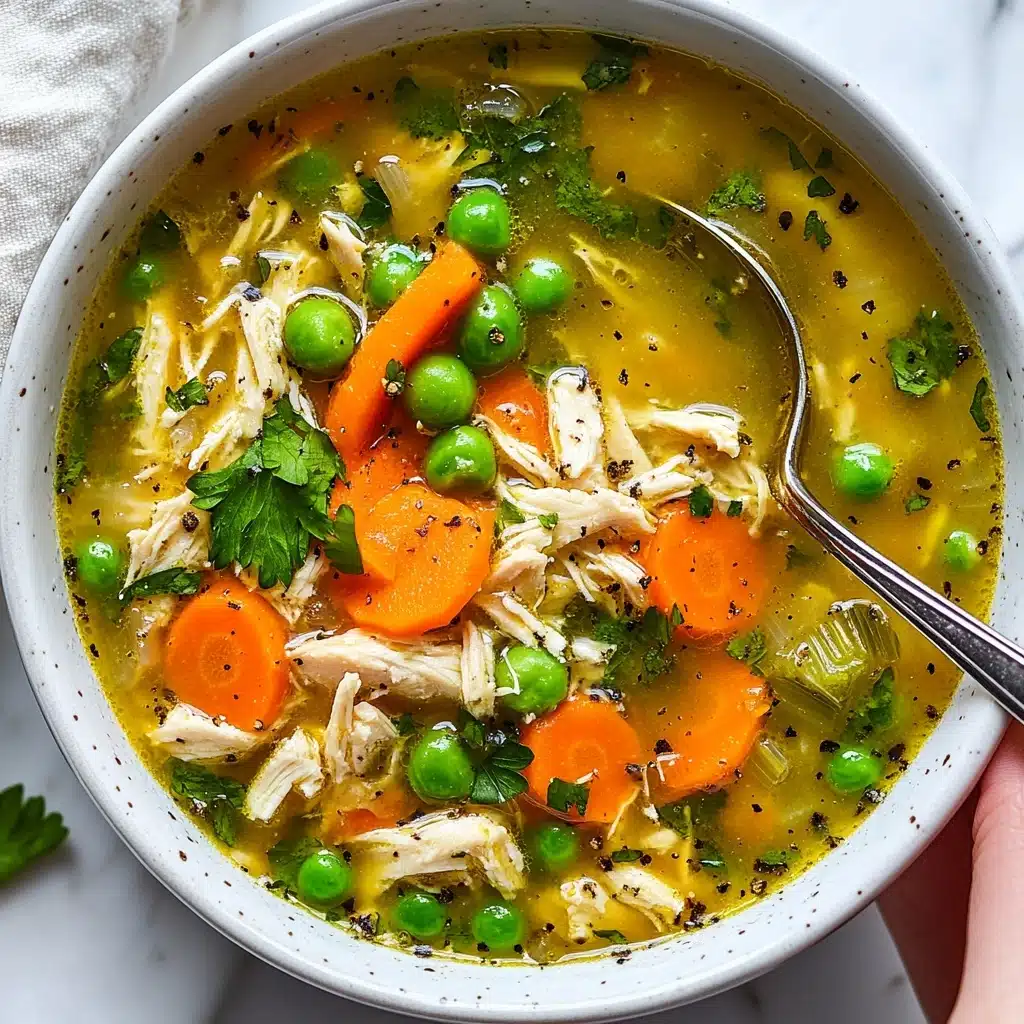 Anti Inflammatory Turmeric Chicken Soup Recipe - Recipe Image