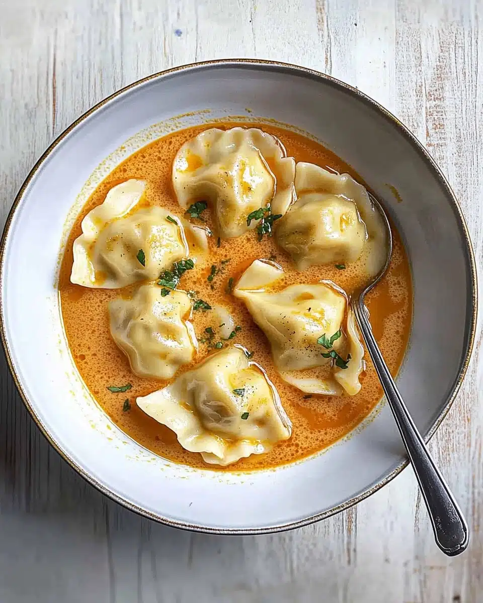 Thai Coconut Curry Dumpling Soup Recipe