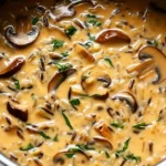 Creamy Wild Rice and Mushroom Soup Recipe