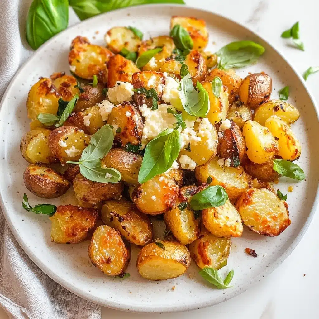 Baked Feta Potatoes Recipe - Recipe Image