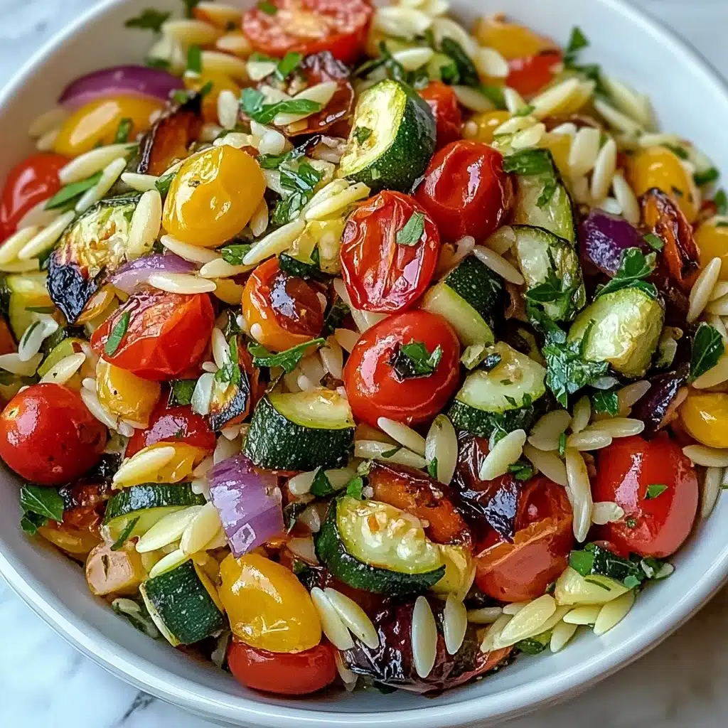 Roasted Vegetable Orzo Recipe - Recipe Image