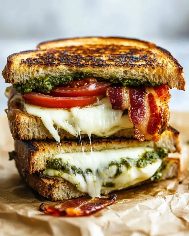 Pesto Grilled Cheese Sandwich Recipe