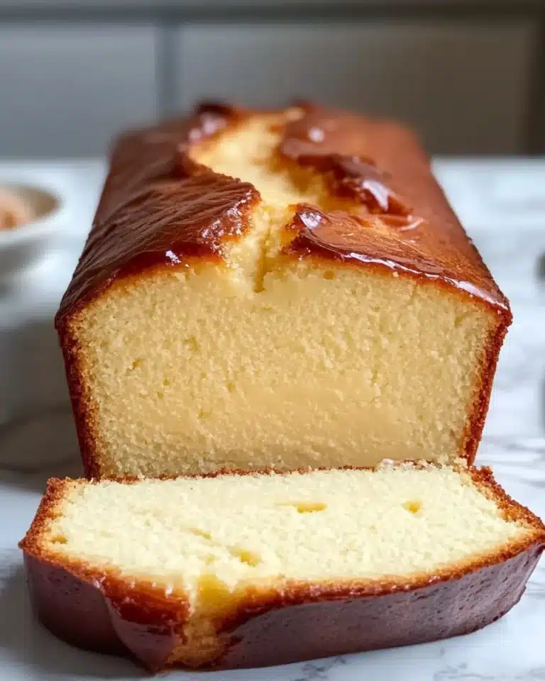 Burnt Basque Cheesecake in a Loaf Pan Recipe
