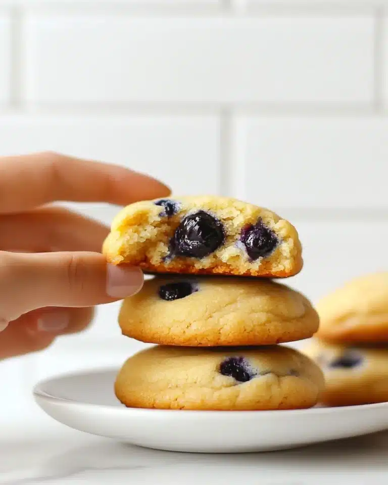 Cottage Cheese Blueberry Cloud Bread Recipe