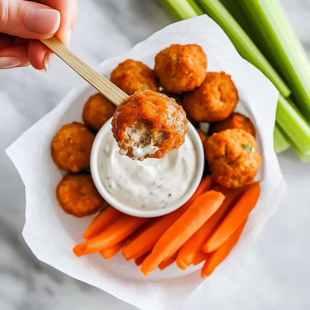 Air Fryer BBQ Chicken Poppers Recipe - Recipe Image