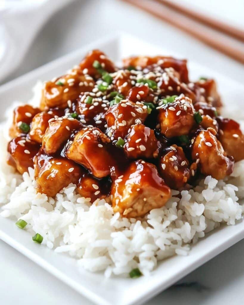 Instant Pot Honey Garlic Chicken Recipe