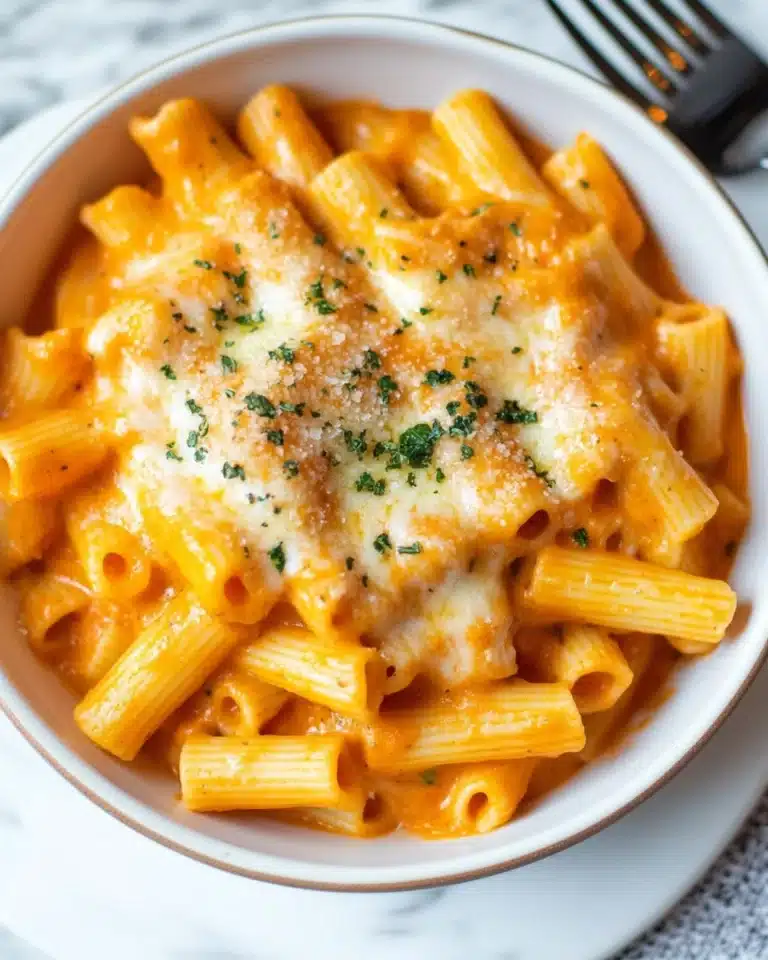 Dump and Start Instant Pot Creamy Ziti Recipe