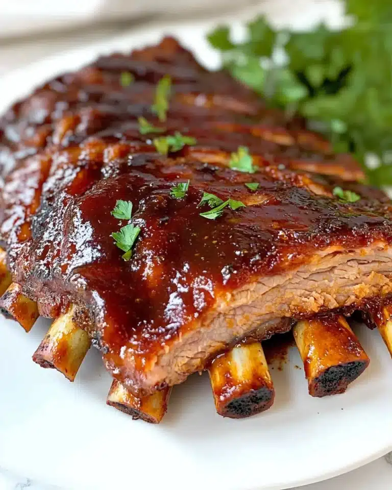 Fall Off the Bone Instant Pot Ribs Recipe