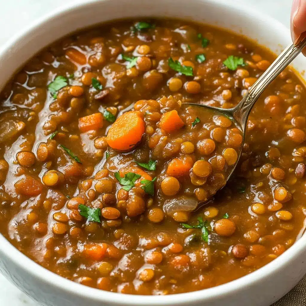 Slow Cooker Lentil Soup Recipe - Recipe Image