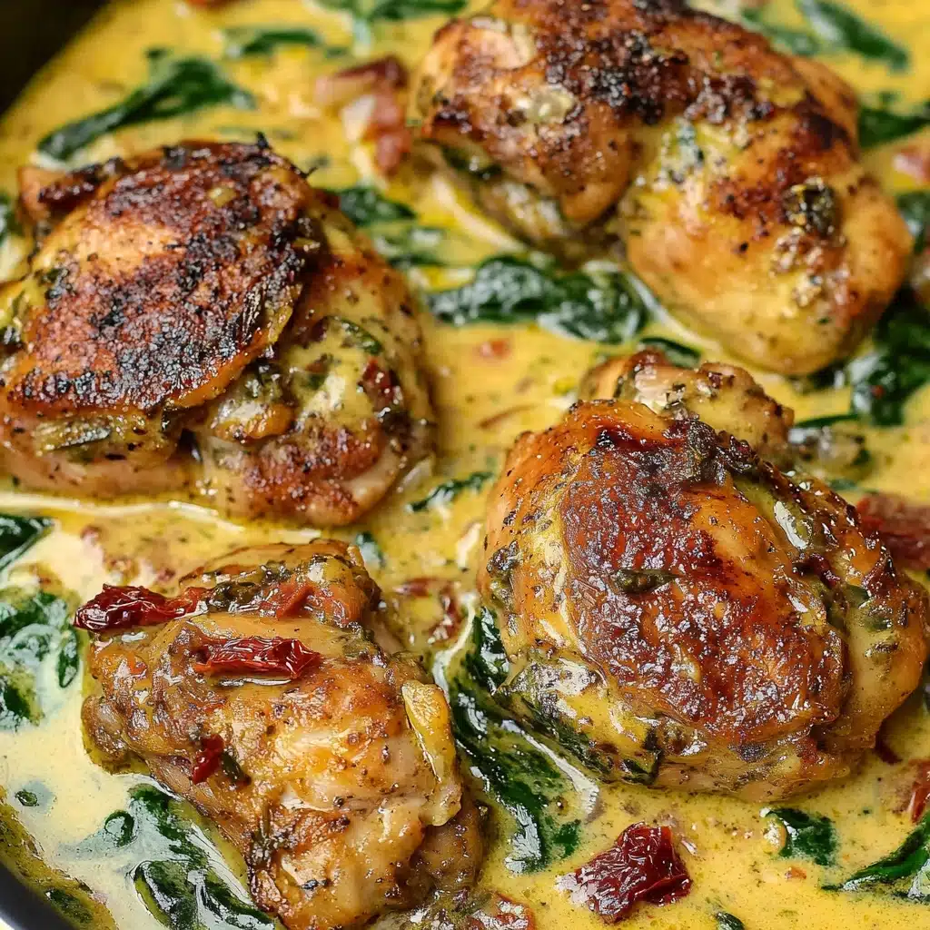 Slow Cooker Tuscan Chicken Recipe - Recipe Image