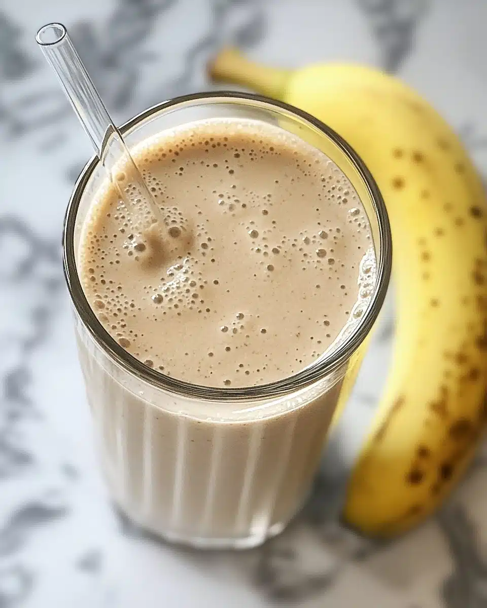 Vanilla Cinnamon Banana Smoothie Recipe
