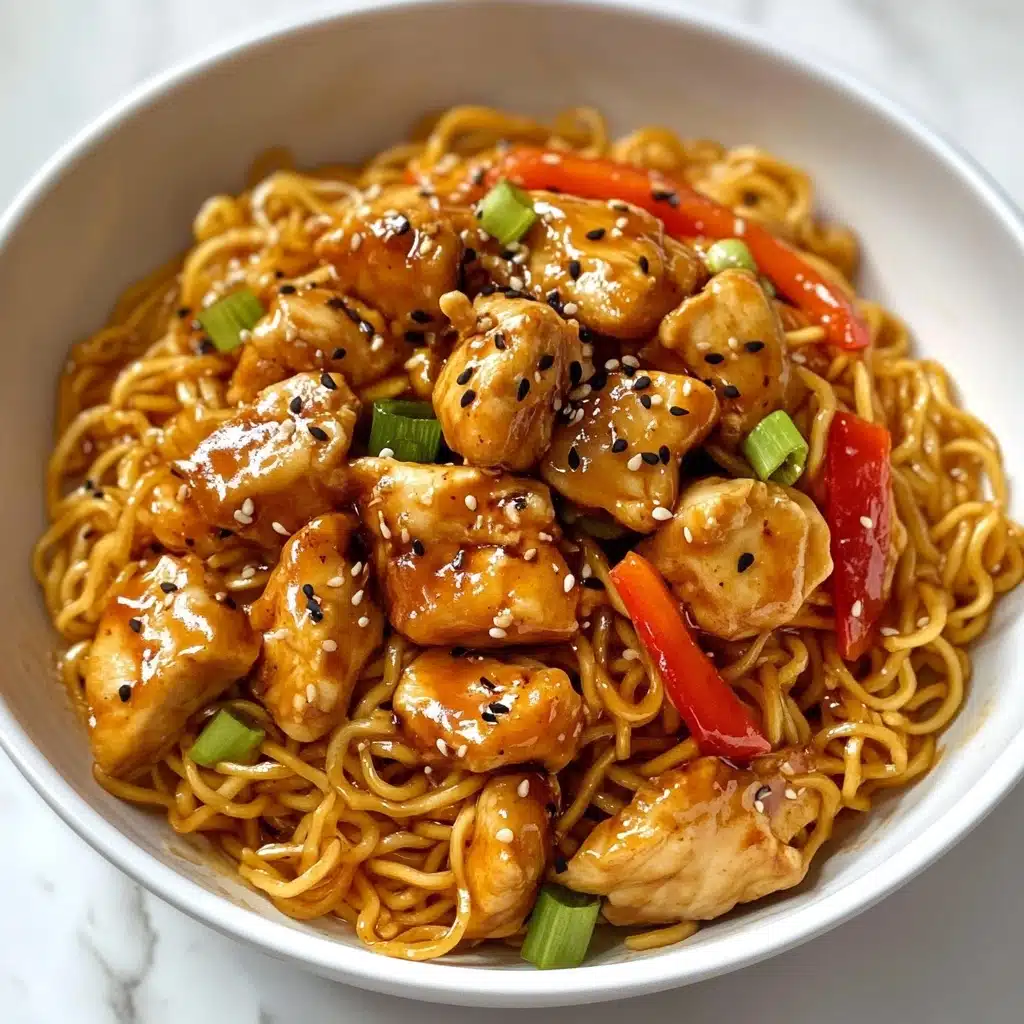 Chicken Ramen Stir Fry Recipe - Recipe Image