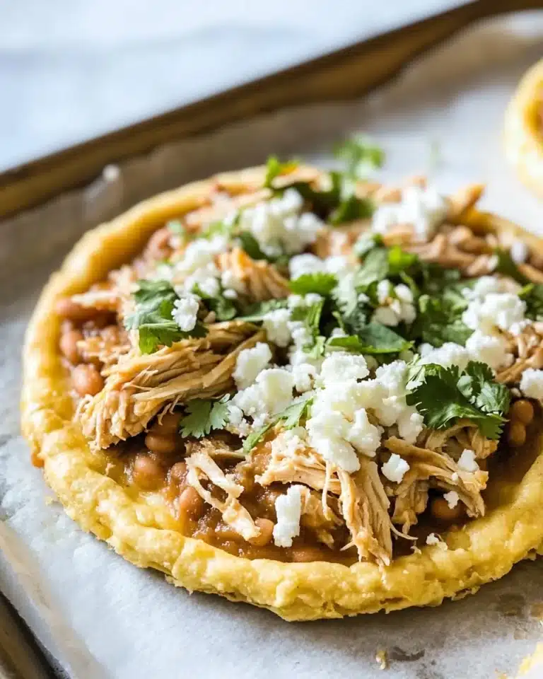Mexican Sopes Recipe