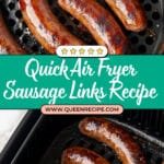 Air Fryer Sausage Recipe