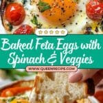 Baked Feta Eggs Recipe