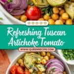 Tuscan Artichoke Tomato Salad Recipe