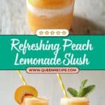 Peach Lemonade Slush Recipe