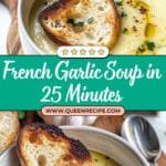French Garlic Soup Recipe