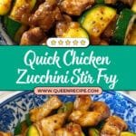 Chicken Zucchini Stir Fry Recipe