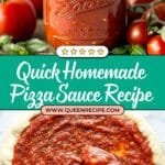 Homemade Pizza Sauce Recipe