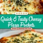 Homemade Easy Cheesy Pizza Pockets Recipe