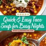 Easy Taco Soup Recipe