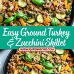 Ground Turkey and Zucchini Skillet Recipe