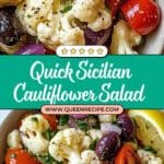 Sicilian Cauliflower Salad Recipe