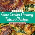 Slow Cooker Tuscan Chicken Recipe