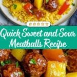 Sweet And Sour Meatballs Recipe