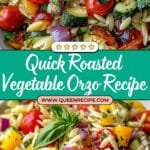 Roasted Vegetable Orzo Recipe