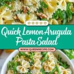 Lemon Arugula Pasta Salad Recipe