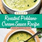 Poblano Cream Sauce Recipe